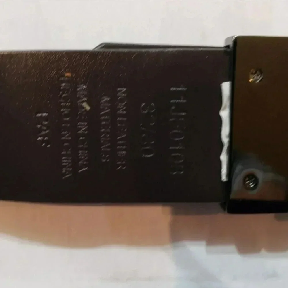 Mens black W32 belt‎